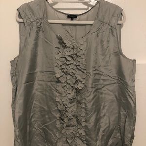 Talbots silk blouse